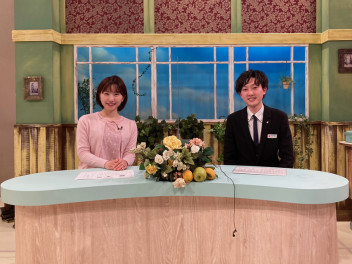 3月10日のテレビ信州さま番組『Fｒｅｓｈ』にスタッフ登場！！