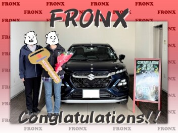 【フロンクス】ご納車おめでとうございます!!