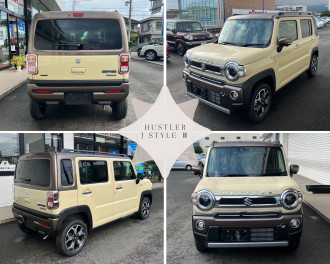 納車待ちのお客様のハスラーが入庫しました！