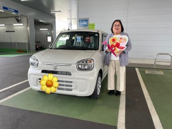 アルトご納車いたしました！☆