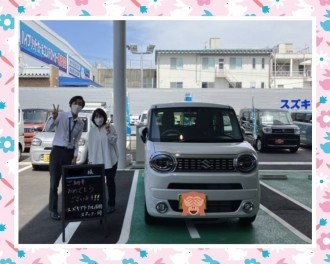 大変お待たせいたしました<(_ _)>。ご納車おめでとうございます！