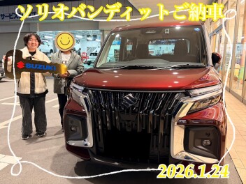 ソリオバンディットご納車☆