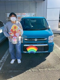 ワゴンＲを納車しました☆彡