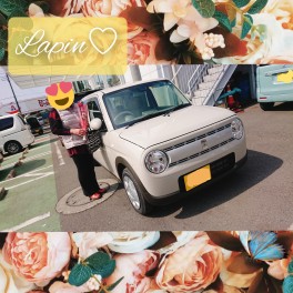 ラパンご納車！