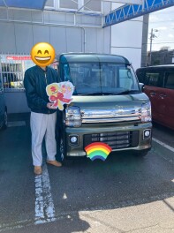エブリイワゴンを納車しました☆彡