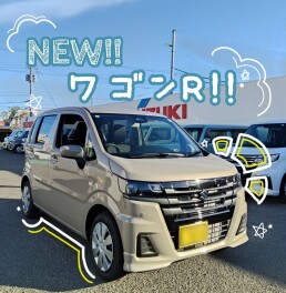 新型ワゴンRがお店に来ました！