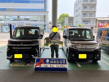 ☆★☆　M様 スペーシアカスタムご納車です！　☆★☆