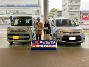 ☆★☆　H様 スペーシアご納車です！　☆★☆