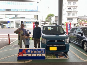 ☆★☆　D様 ワゴンＲご納車です！　☆★☆