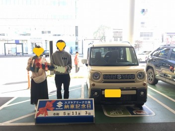 ☆★☆　K様 スペーシアご納車です！　☆★☆