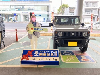 ☆★☆　M様 ジムニーご納車です！　☆★☆