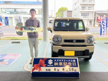 ☆★☆　M様 ハスラーご納車です！　☆★☆