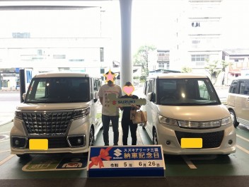 ☆★☆　F様 スペーシアご納車です！　☆★☆