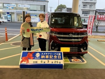 ☆★☆　W様スペーシアカスタムご納車です！　☆★☆