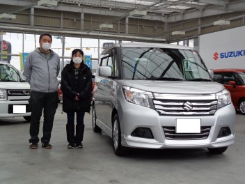 ソリオご納車おめでとうございます！
