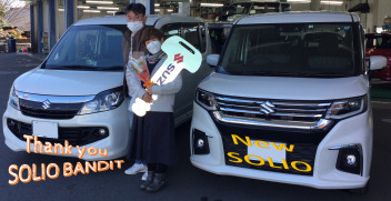 使えば納得！！GOODパフォーマンスコンパクト！ソリオのご納車!!