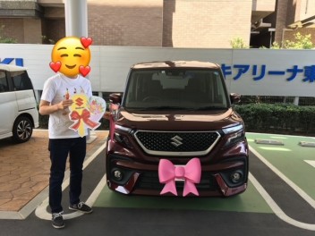 ソリオ　納車しました！！