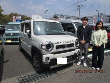 H様　ご納車おめでとうございます！