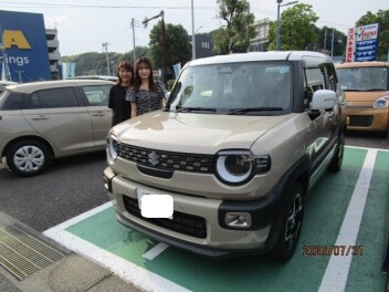 H様　ご納車おめでとうございます！