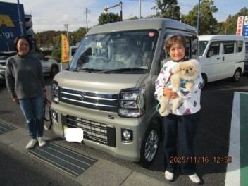 H様　ご納車おめでとうございます！