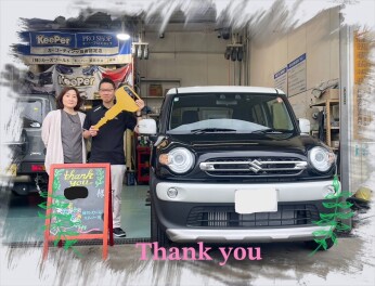 H様　新車ｸﾛｽﾋﾞｰご納車おめでとうございます！