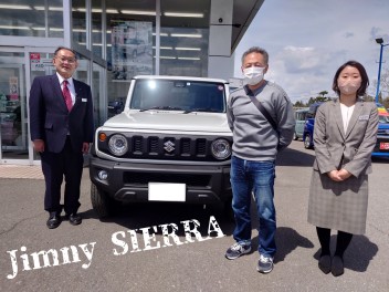 Jimny SIERRA ご納車しました