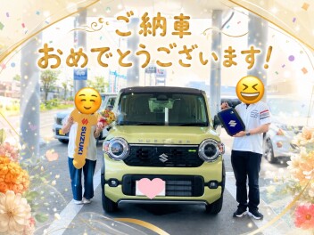 NEWハスラーご納車しました☆