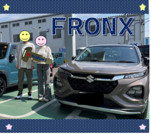 フロンクスご納車でした！めざすは東日本一周！！