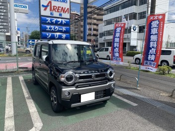 ハスラーご納車しました(^^)/