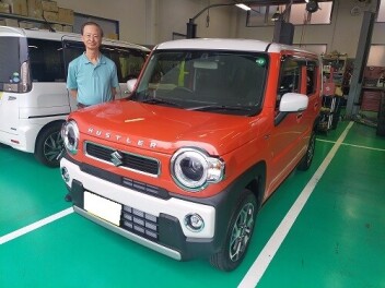 新車ハスラー納車しました。