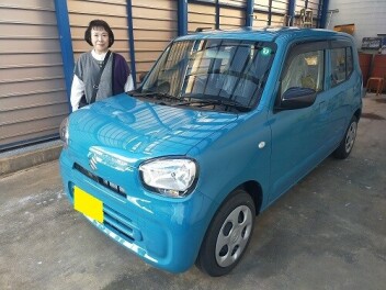 新車アルト納車しました