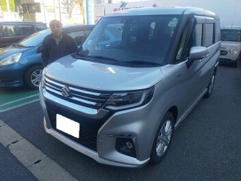 新車ソリオ納車しました。