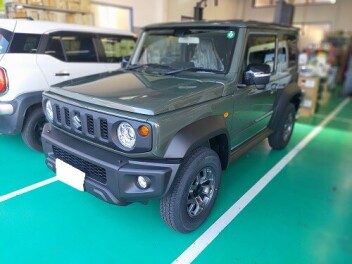 新車ジムニーシエラ納車しました。