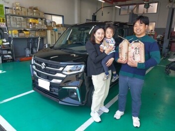 新車ソリオ納車しました。