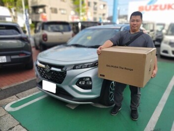 新車フロンクス納車しました。