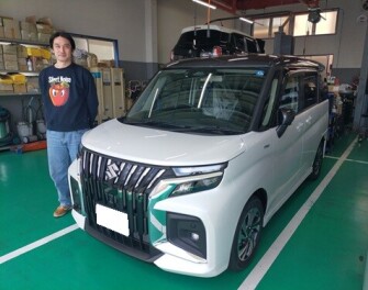 新車ソリオバンディット納車しました