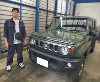 新車ジムニーノマド納車しました。
