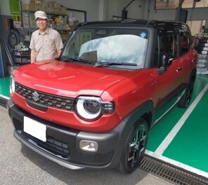 新車クロスビー納車しました。