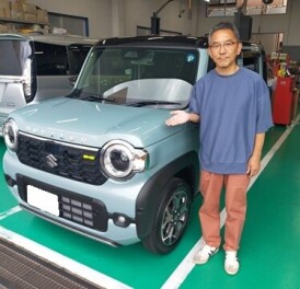 新車ハスラー納車しました
