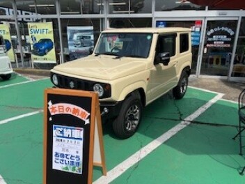Ｍさま　ジムニー納車式！