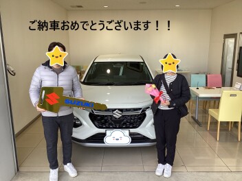 桶川店第一号！フロンクスご納車！