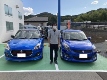 スイフト HYBRID RSご納車です