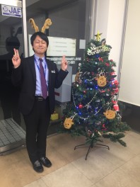 ☆クリスマスツリーがやってきました☆