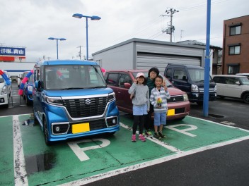 スペーシアご納車いたしました☆