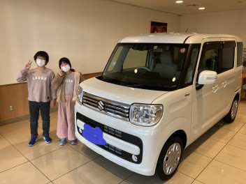 スペーシアご納車させていただきました！！