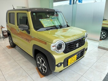 試乗車ハスラーカスタムしました