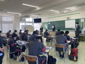 熊谷高等技術専門校様にて学内説明会