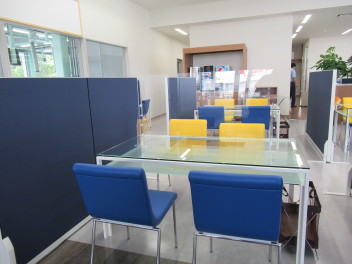新店舗でもコロナ対策は万全です。