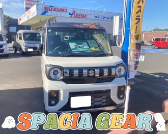 ついに！スペーシアギアの試乗車きました☆彡