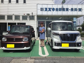 ★スペーシアカスタム納車しました★